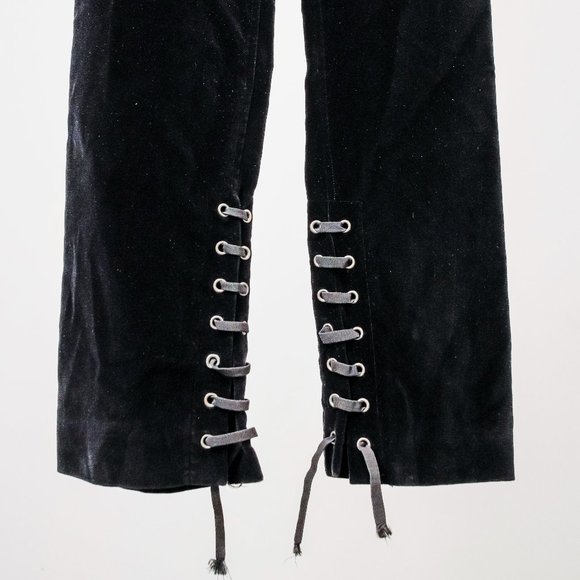 Yves Saint Laurent Rive Gauche Velvet Pants - Picture 6 of 10